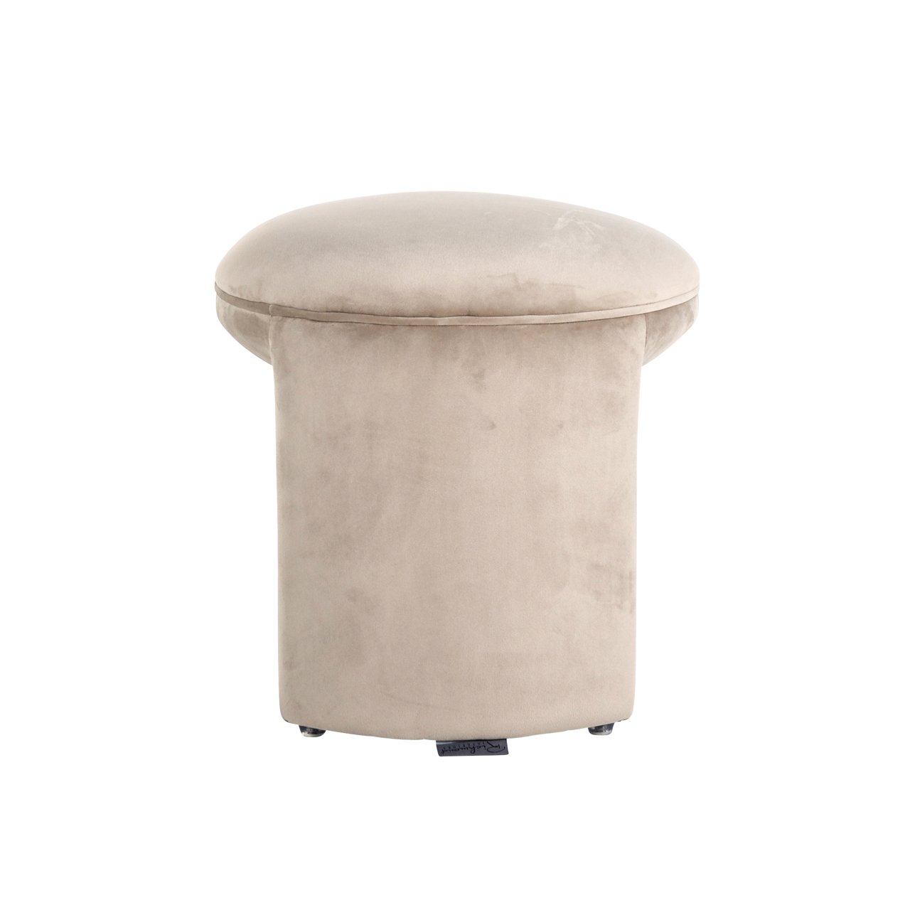 Poef & Voetenbank Fargo khaki velvet