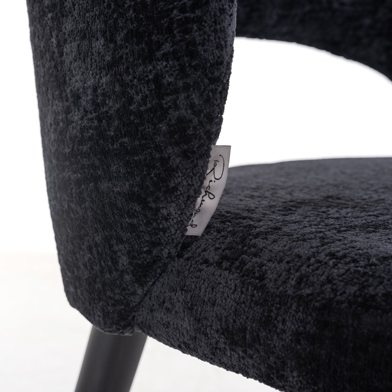 Eetkamerstoel Savoy Black Chenille
