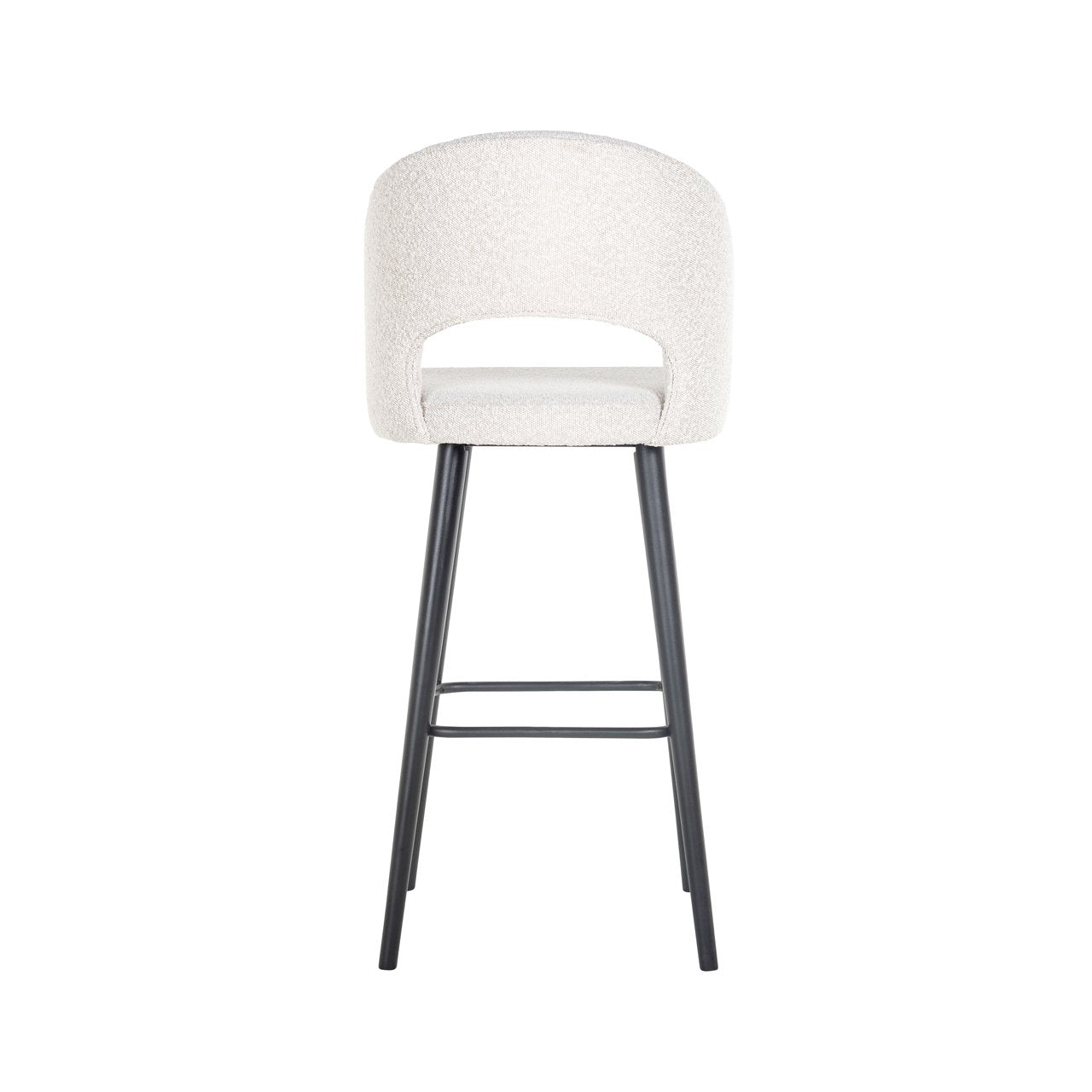 Barstoel Savoy White Bouclé