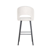 Barstoel Savoy White Bouclé