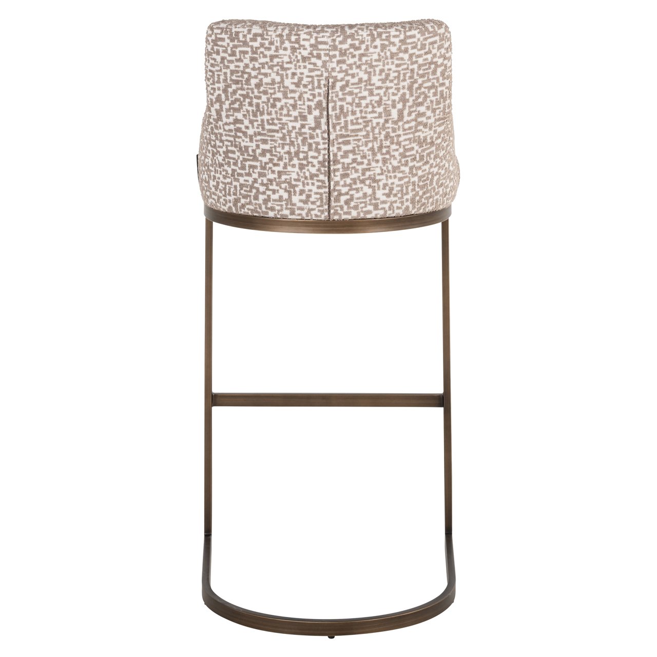 Barstoel Bolton Natural Geo (set Of 2)