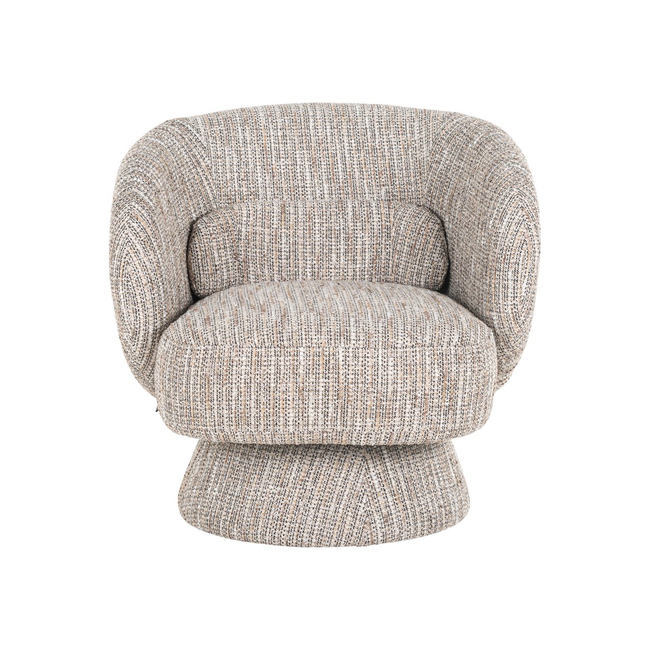 Lounge stoel Cavallo beige coco swivel