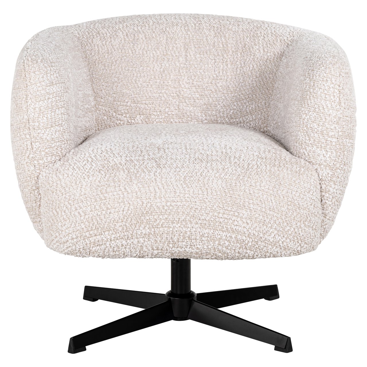 Lounge Stoel Estelle Lovely Cream Swivel