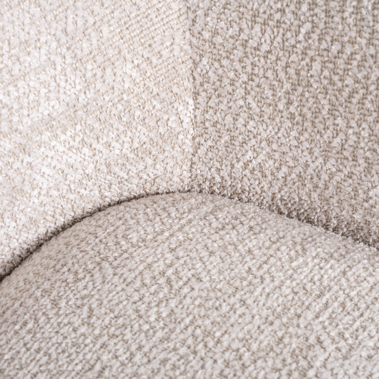 Lounge Stoel Estelle Lovely Cream Swivel