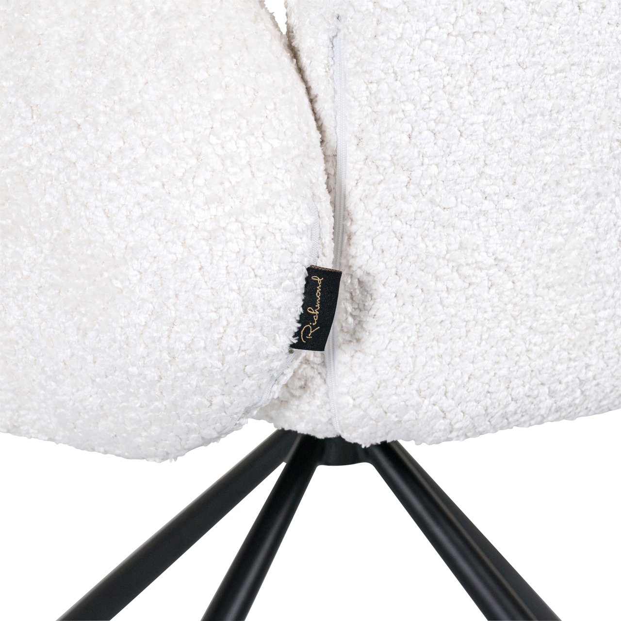 Dining chair Jolie sheep white swivel