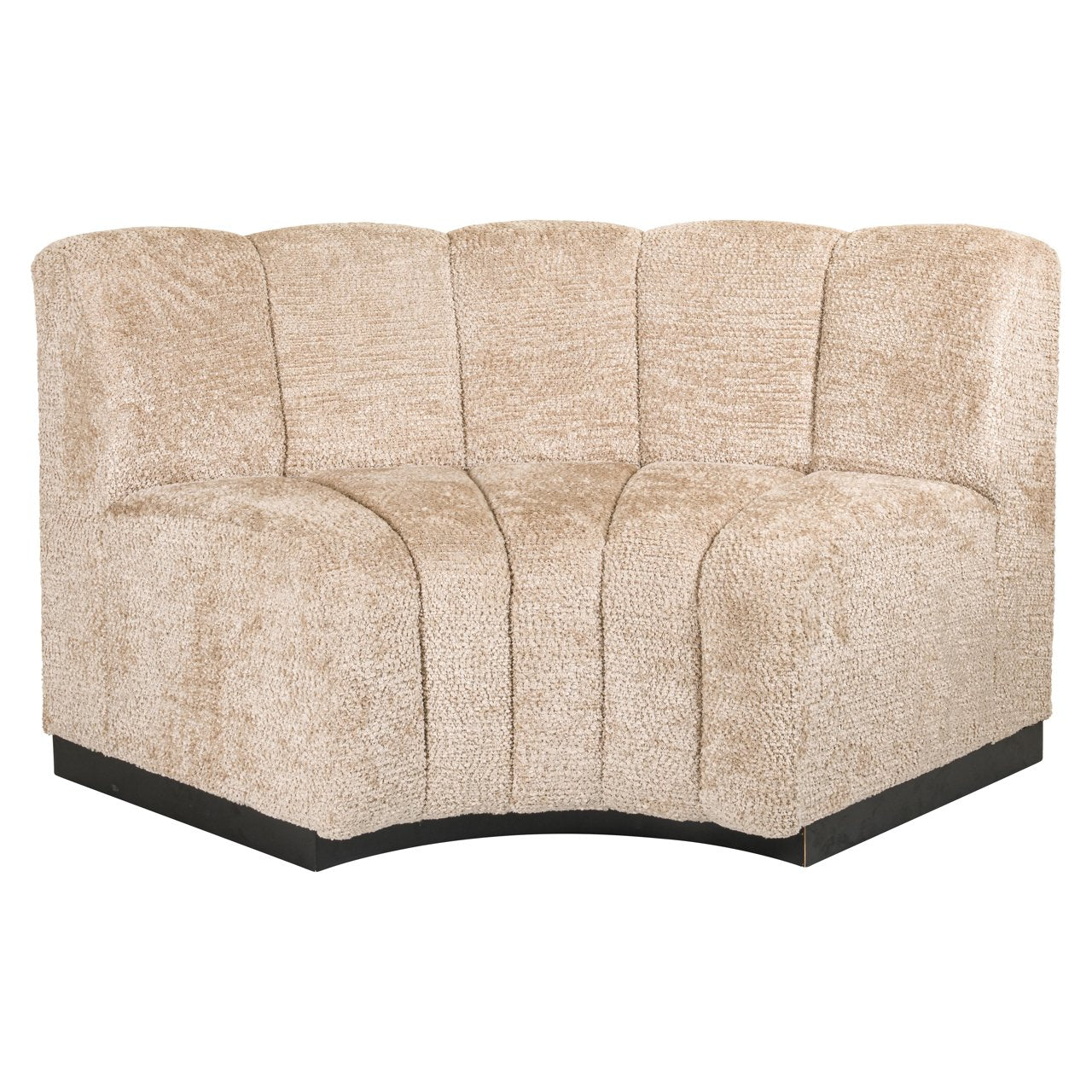 Eetkamer Bank Hillpark Lovely Beige Round Corner
