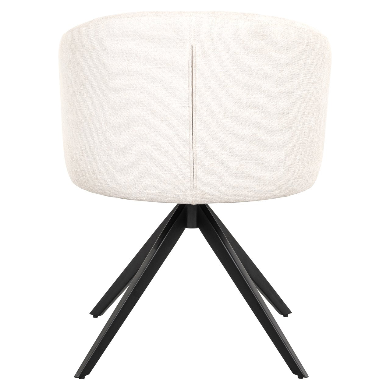 Eetkamerstoel Olivia ecru miami swivel