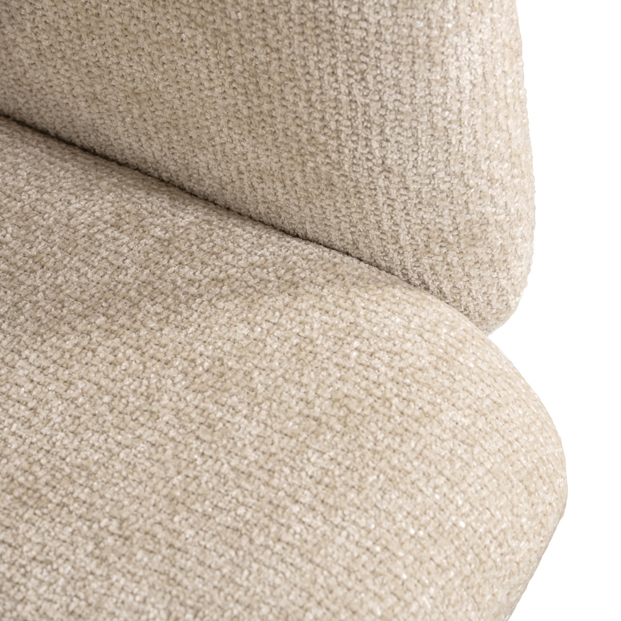 Eetkamerstoel Madeline Cream Unicorn Swivel