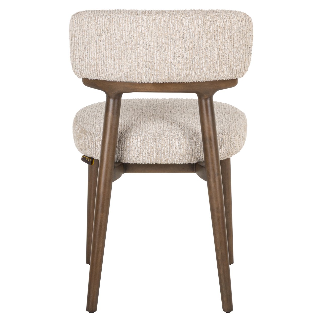 Eetkamerstoel Basker Natural Linear (set Of 2)