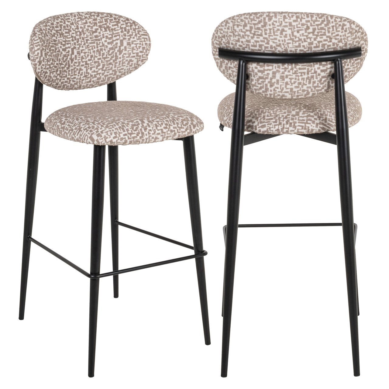 Barstoel Dantes Natural Geo Fire Retardant