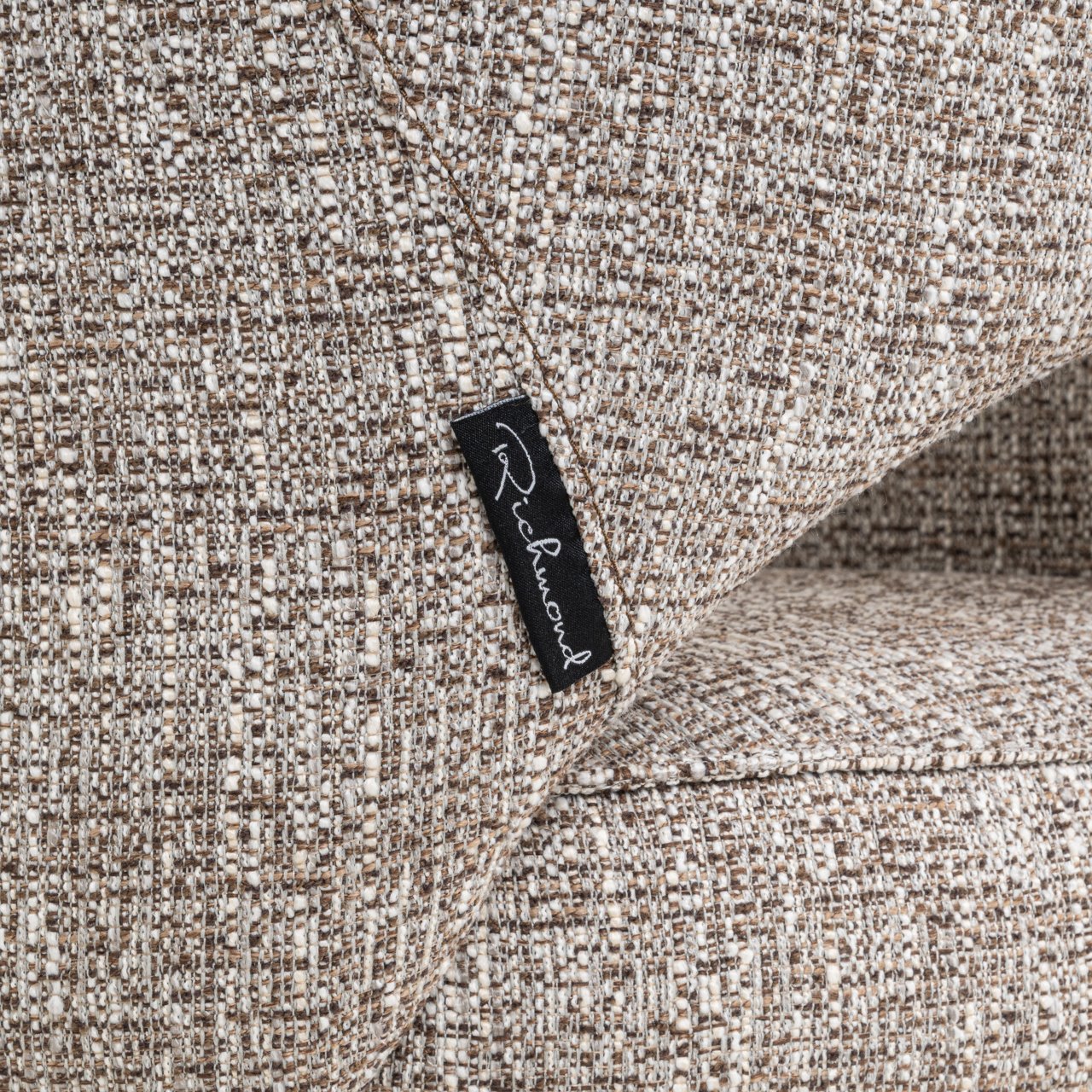 Eetkamerstoel Ginerva Earth Tweed Swivel