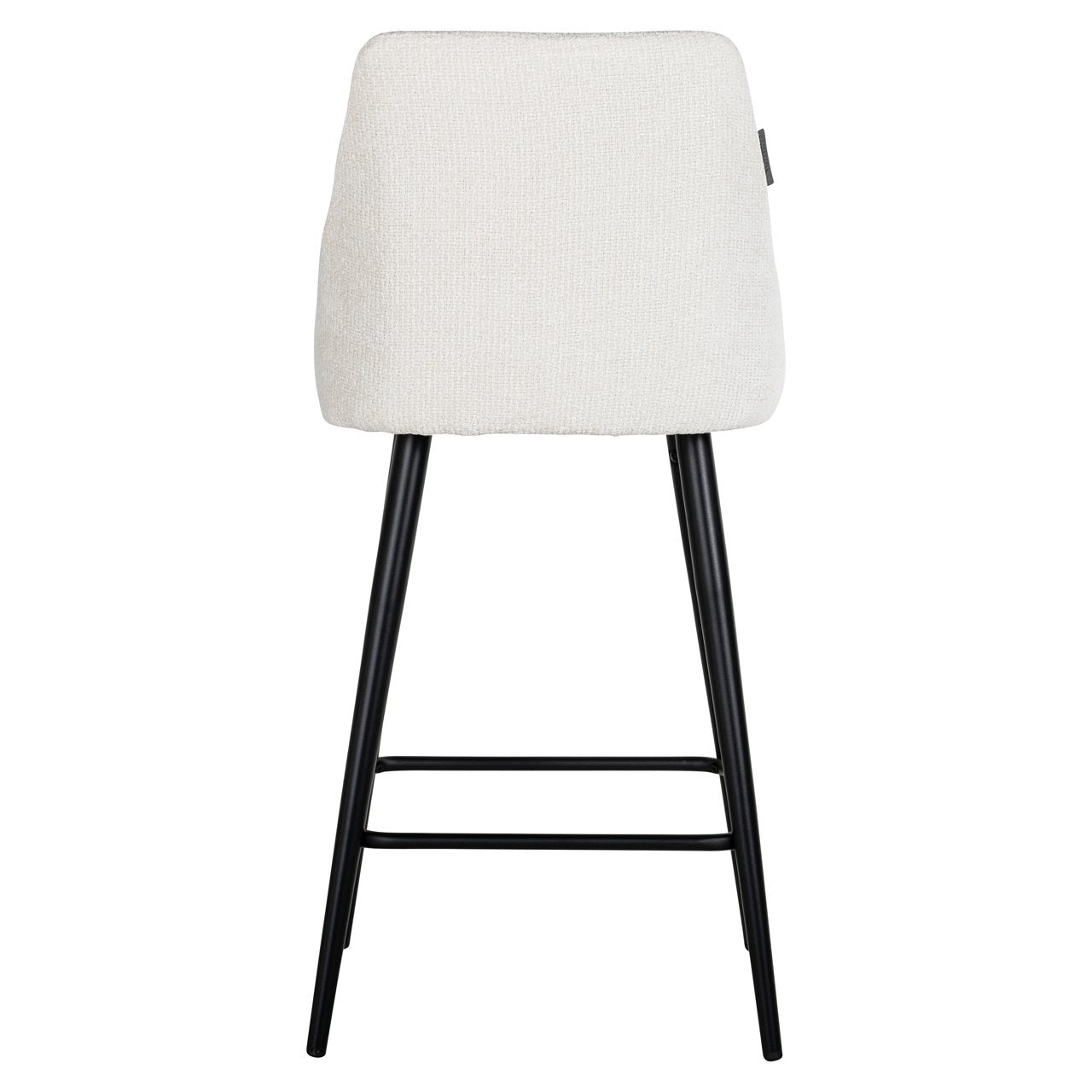 Counter stool Brooke white unicorn (Set of 2)