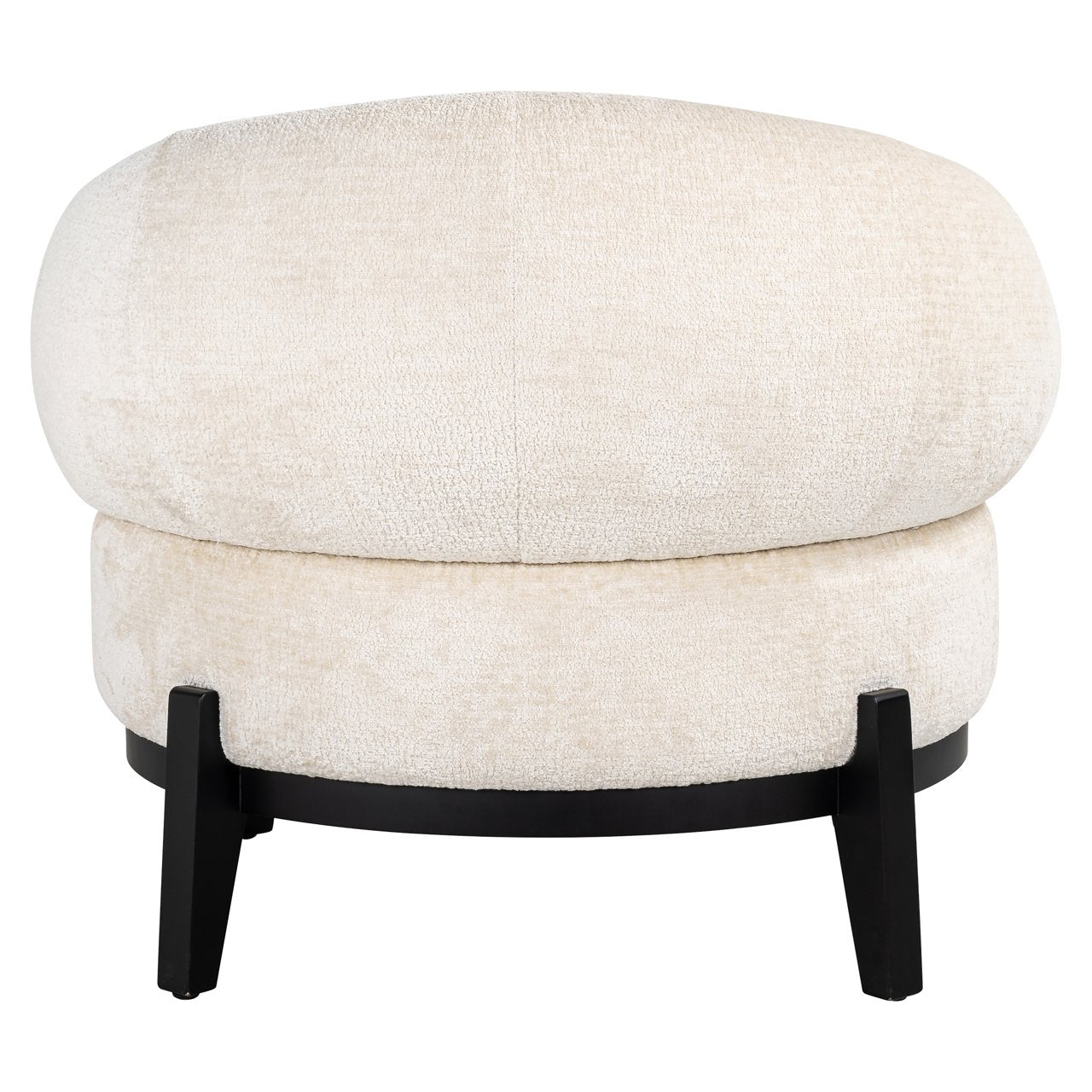 Lounge Stoel Montana White Chenille