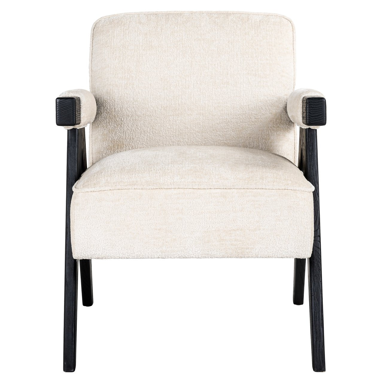 Lounge Stoel Cooper White Chenille