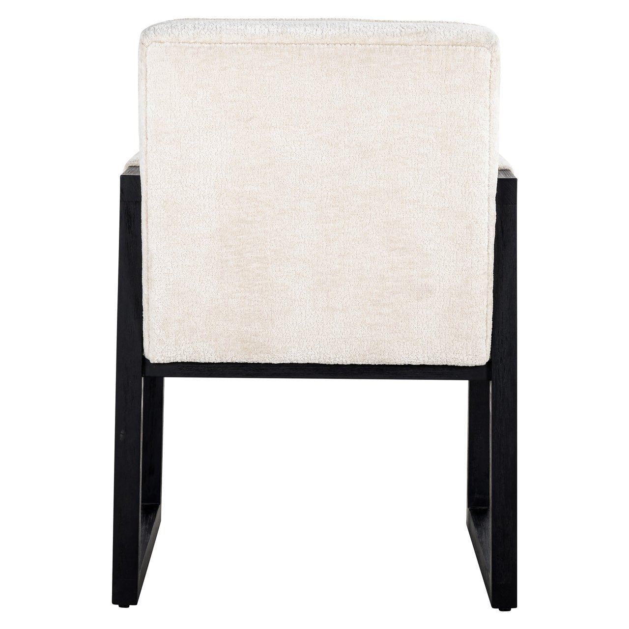 Eetkamerstoel Beck White Chenille
