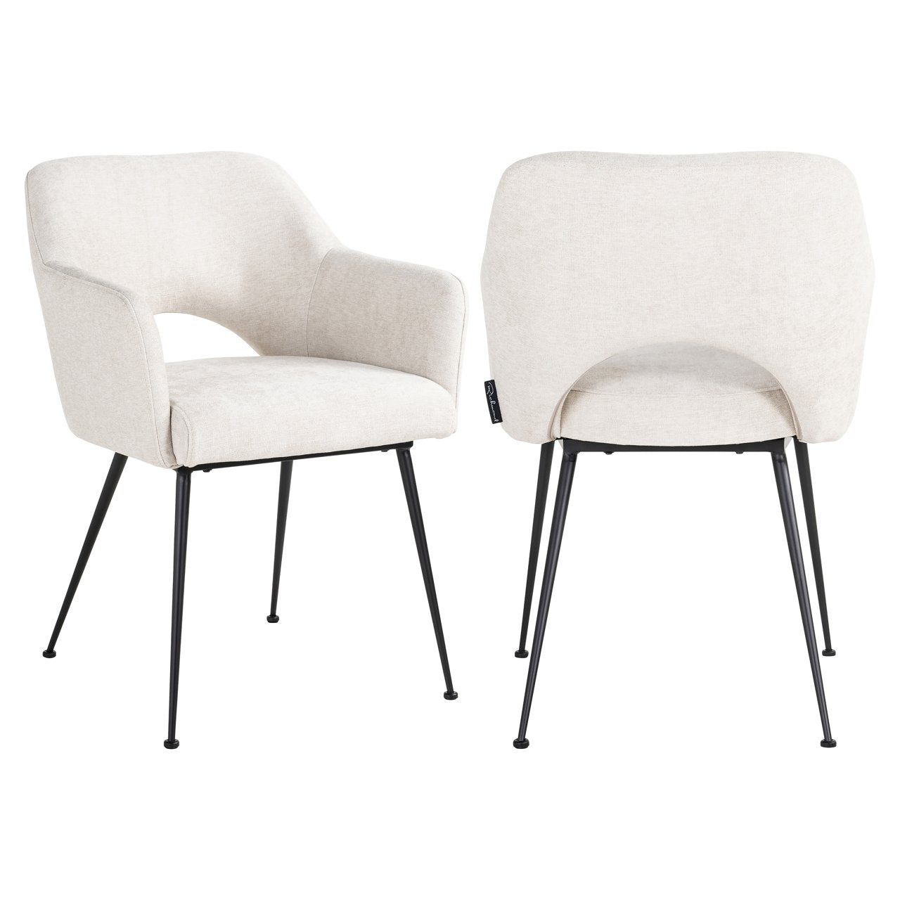 Eetkamerstoel Jenthe giulia nature fire retardant