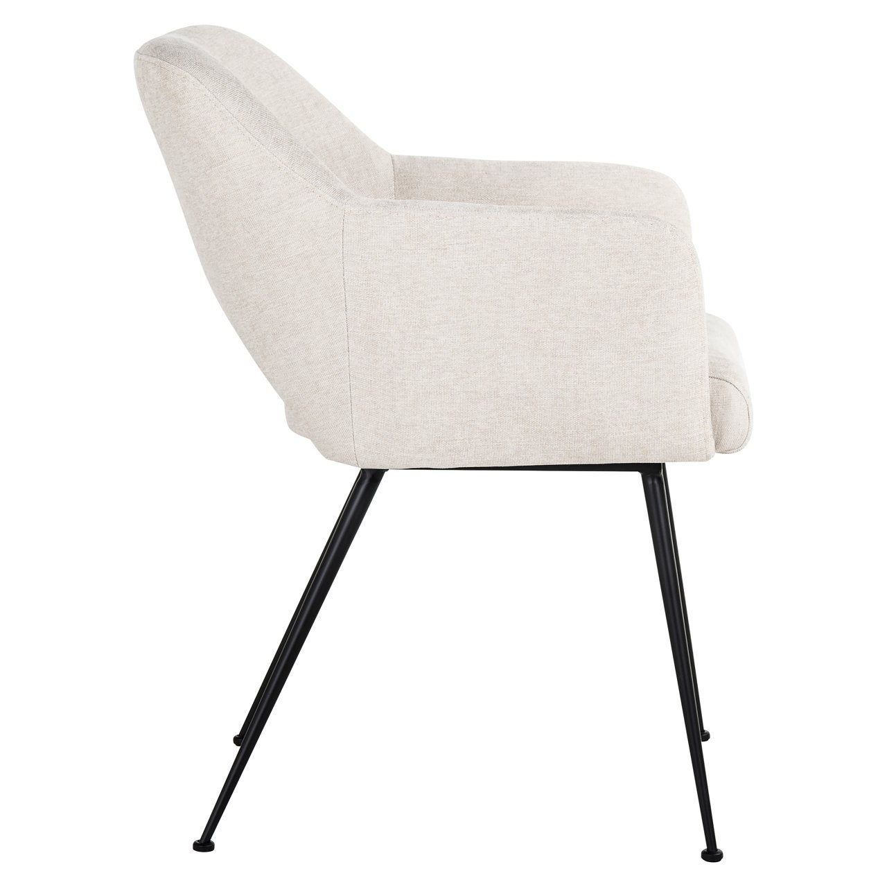 Eetkamerstoel Jenthe giulia nature fire retardant