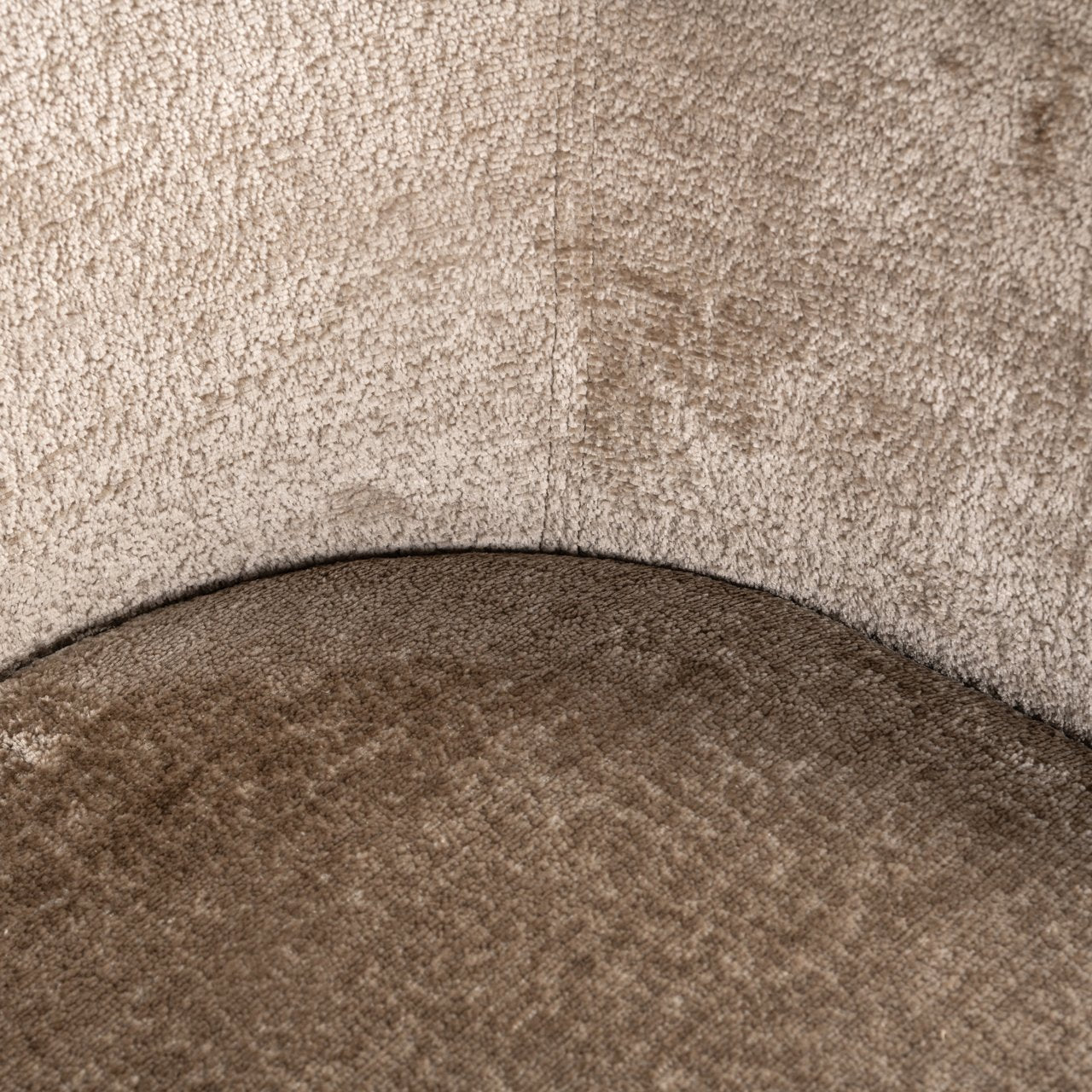 Eetkamerstoel Ruby Taupe Chenille