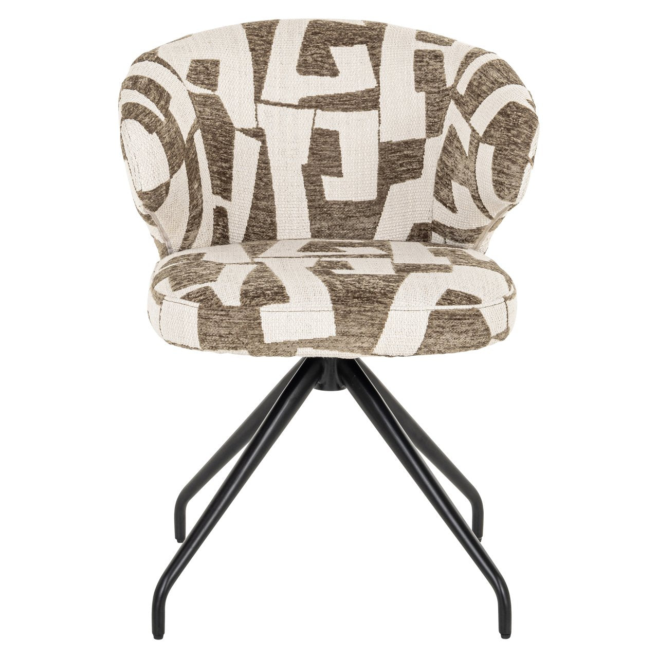 Eetkamerstoel Milly Moss Graffic Swivel