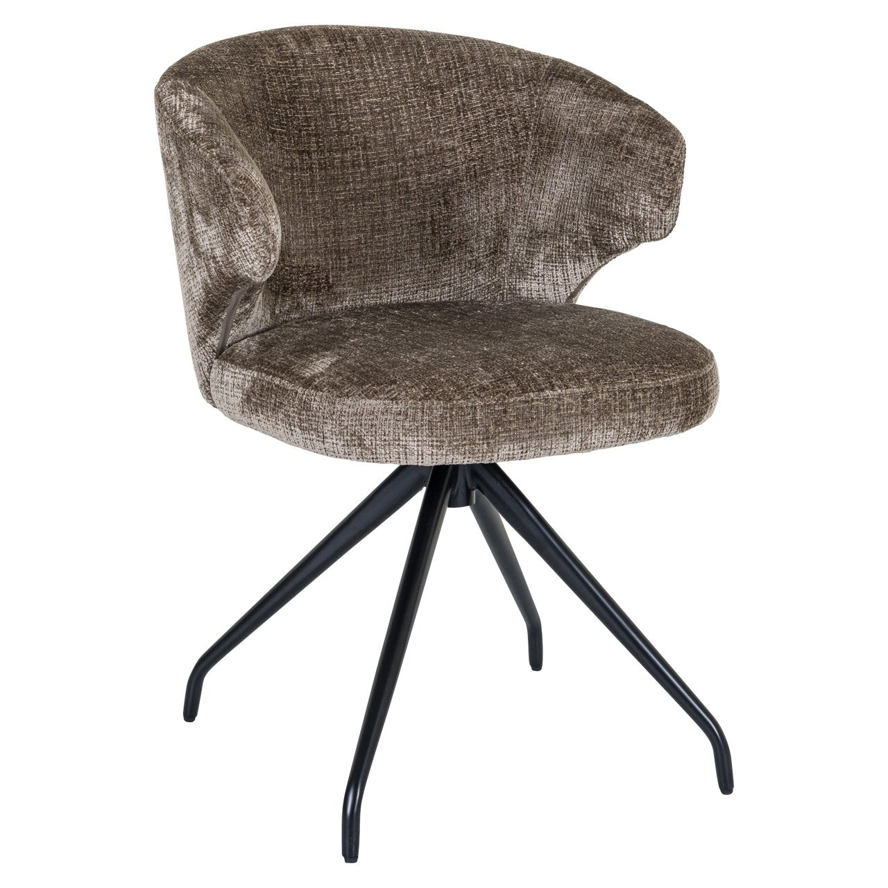 Eetkamerstoel Milly Niagara Stone Swivel
