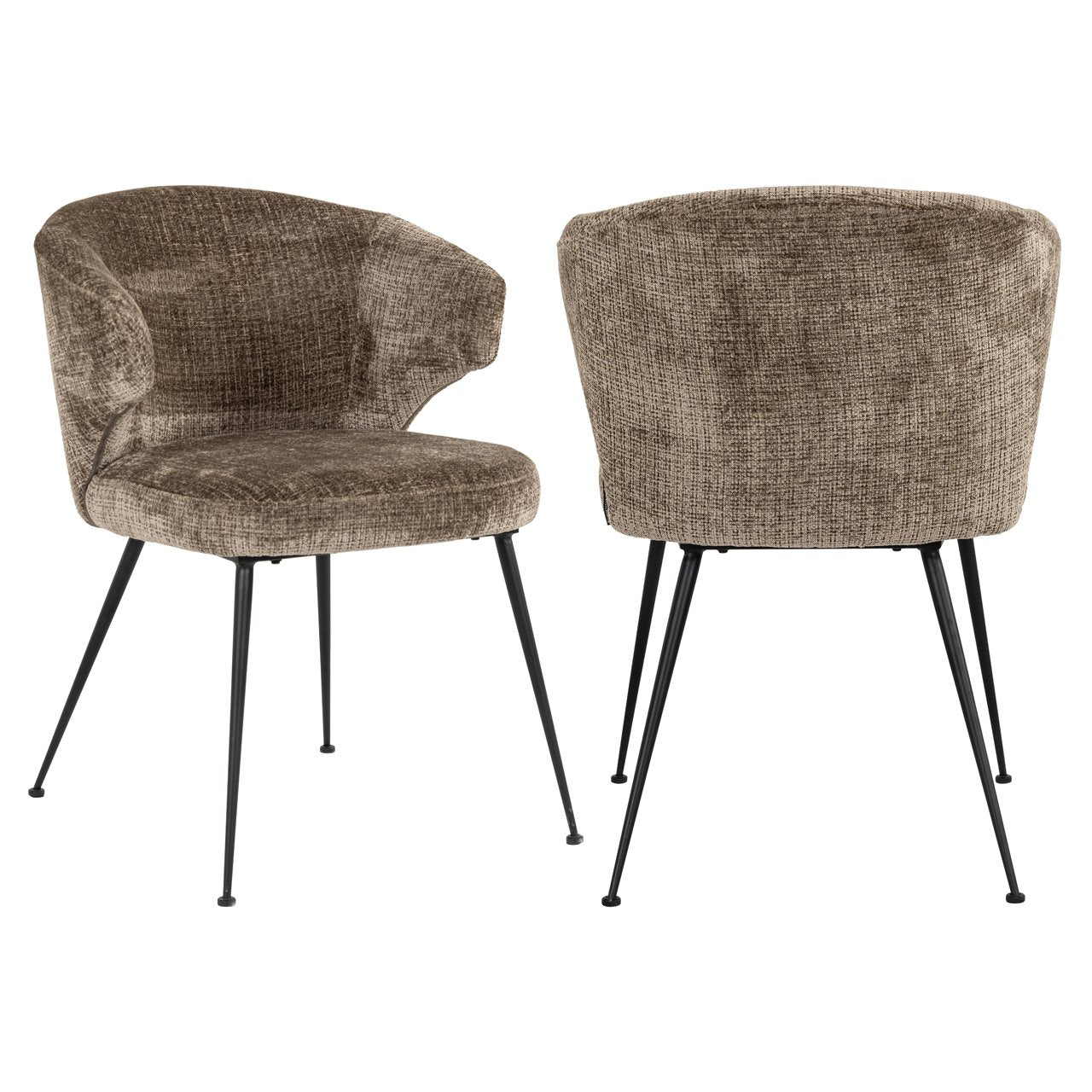 Eetkamerstoel Xandra Niagara Stone Fire Retardant