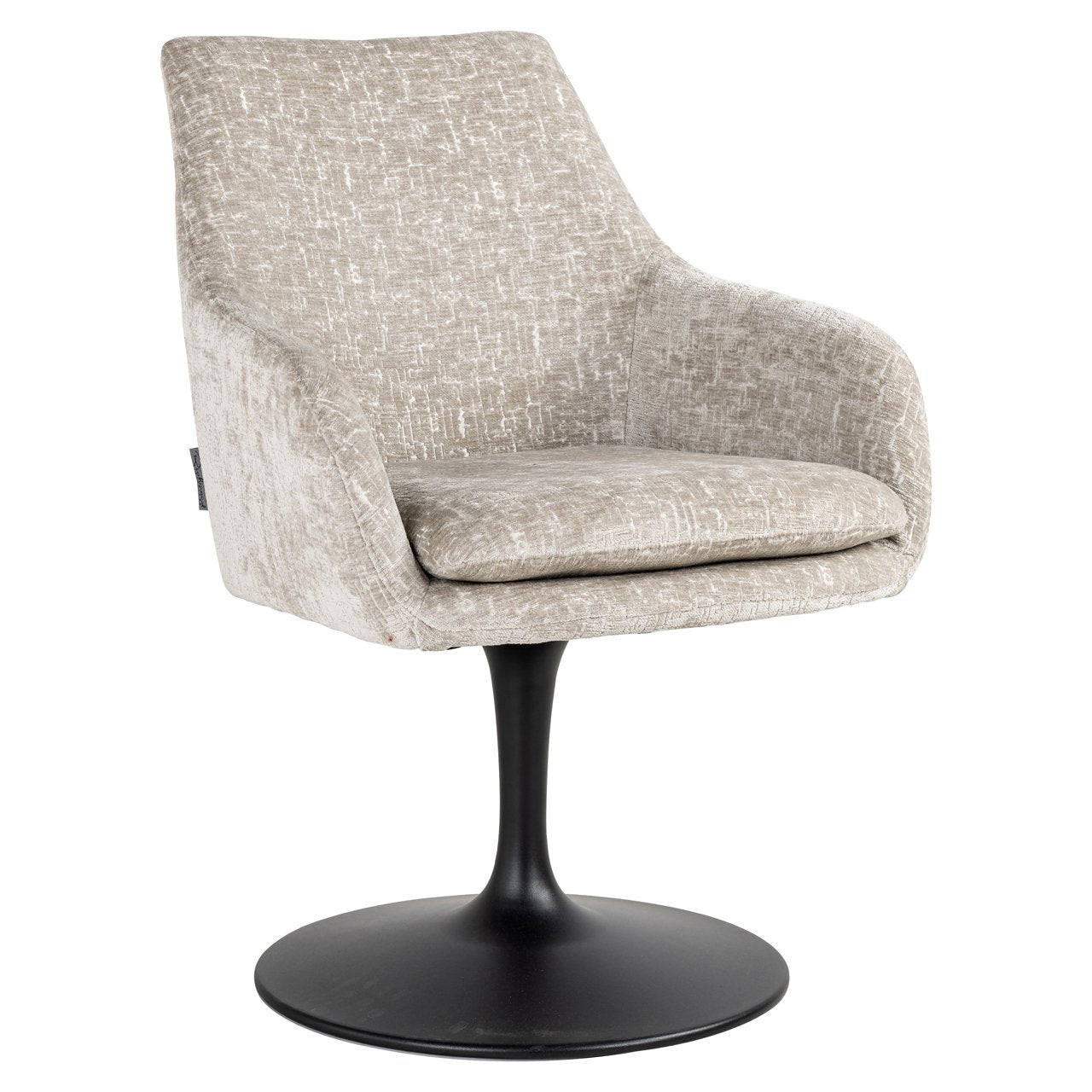 Eetkamerstoel Marlon pearl island swivel