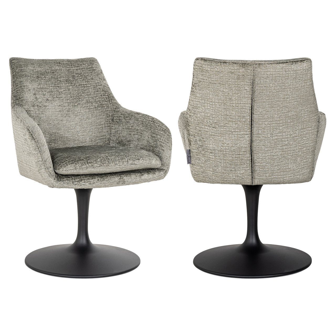 Eetkamerstoel Marlon Thyme Fusion Swivel