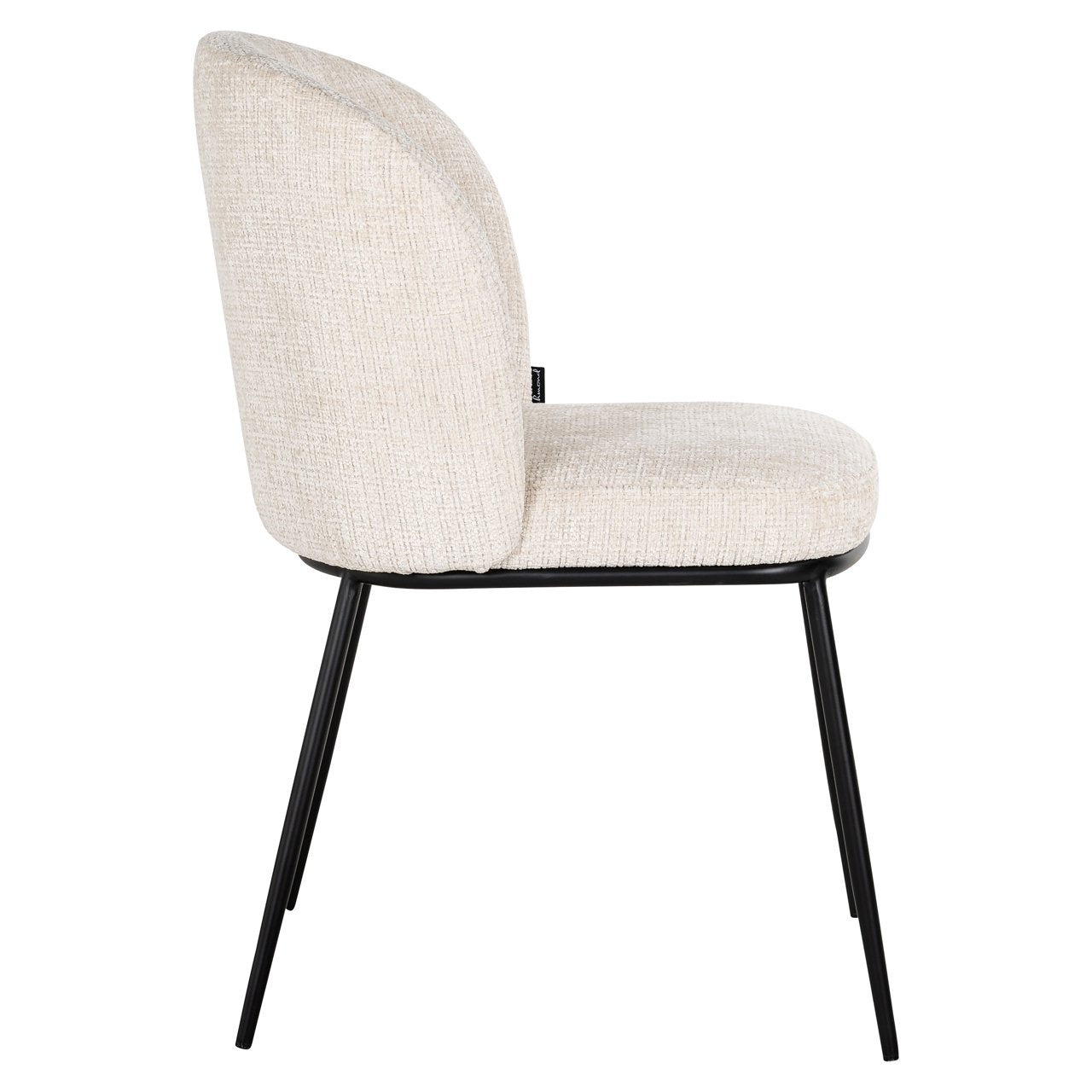 Eetkamerstoel Elvi Niagara Beige Fire Retardant (set Of 2)