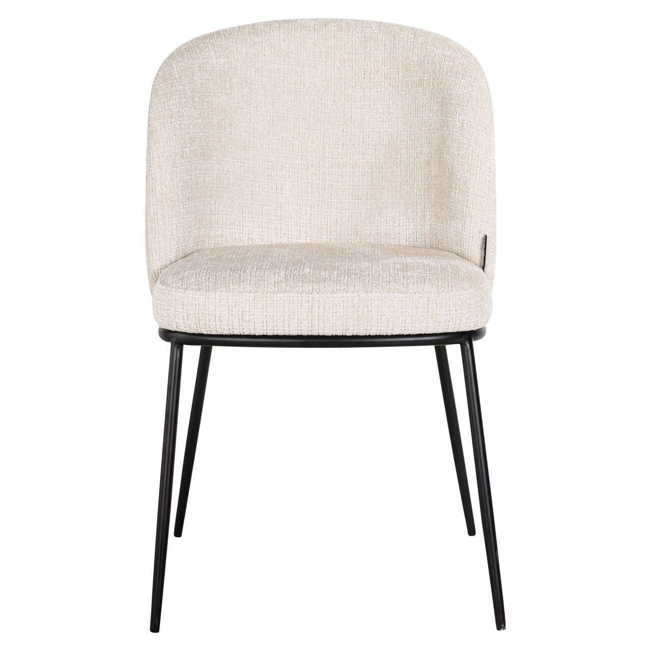 Eetkamerstoel Elvi Niagara Beige Fire Retardant (set Of 2)