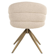 Eetkamerstoel Zendaya Biscotti Swivel Fire Retardant