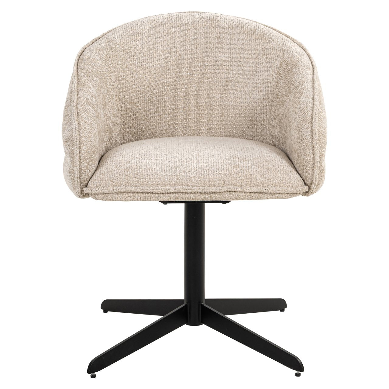 Eetkamerstoel Angelina Cream Unicorn Swivel