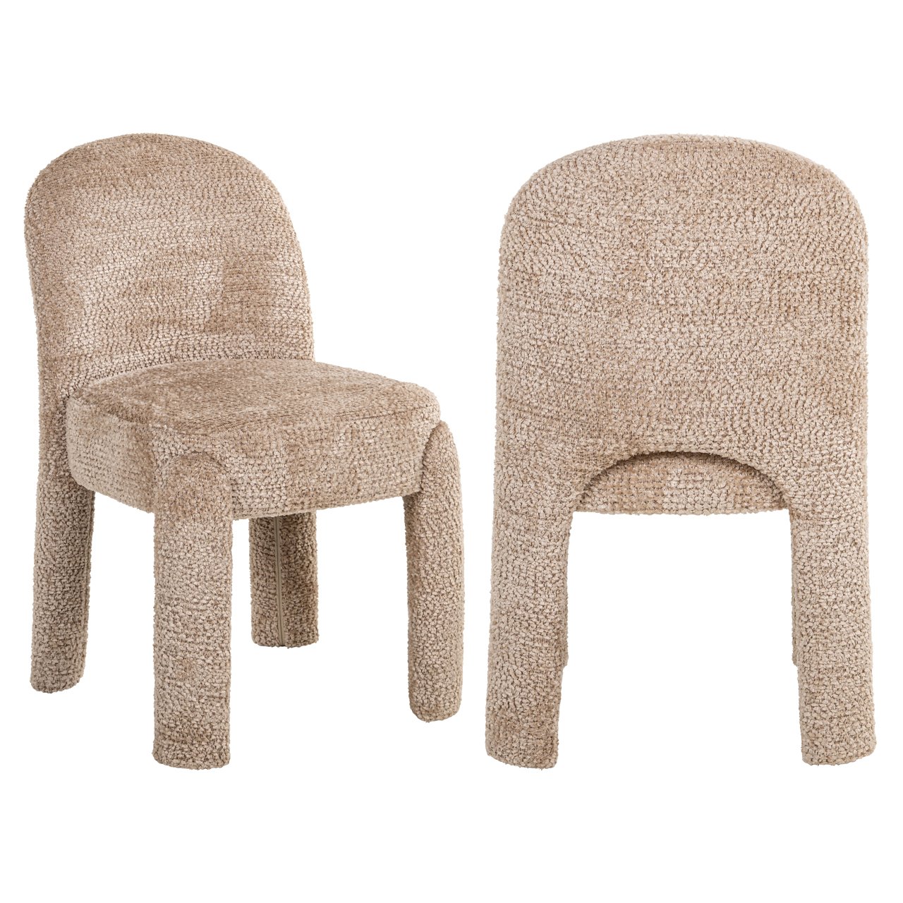 Eetkamerstoel Brandi Lovely Beige (set Of 2)