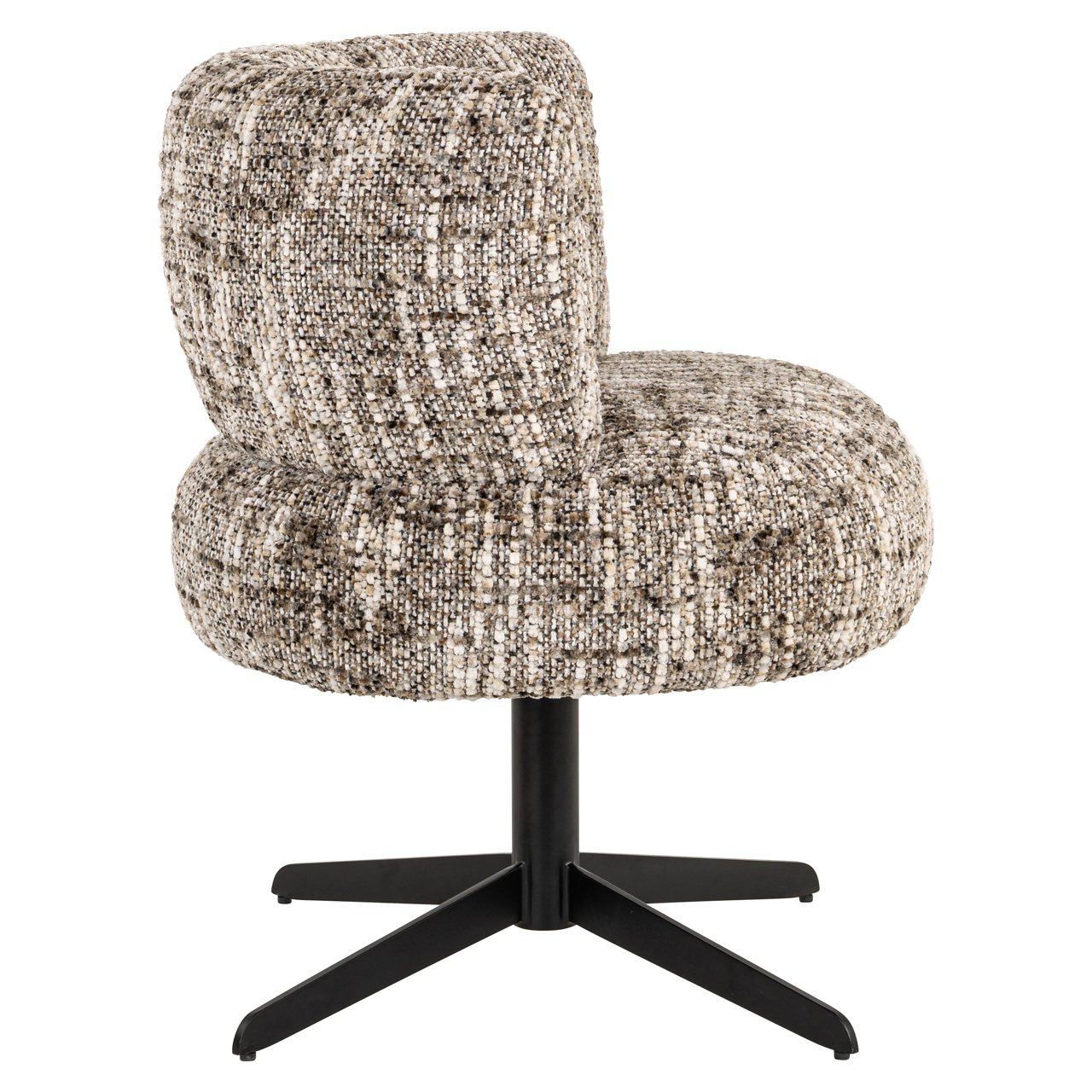 Eetkamerstoel Alexis Brown Omara Swivel