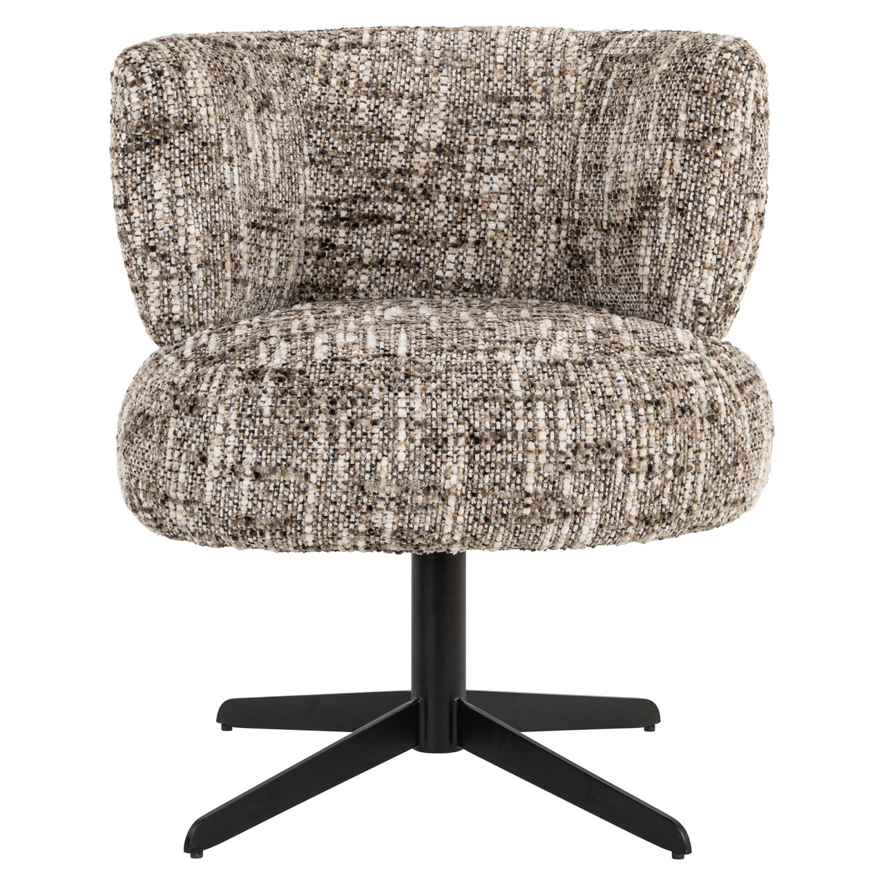Eetkamerstoel Alexis Brown Omara Swivel