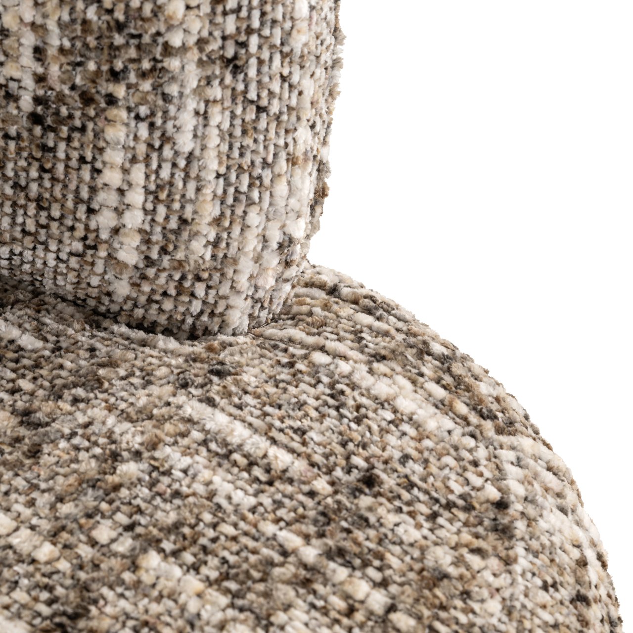 Eetkamerstoel Alexis Brown Omara Swivel