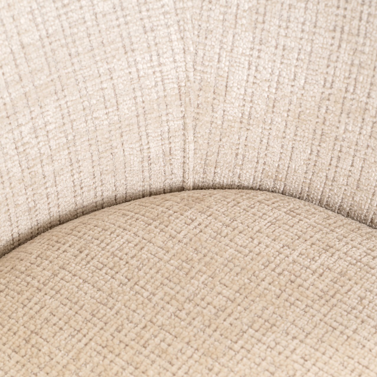 Eetkamerstoel Serenity Niagara Beige Swivel Fire Retardant