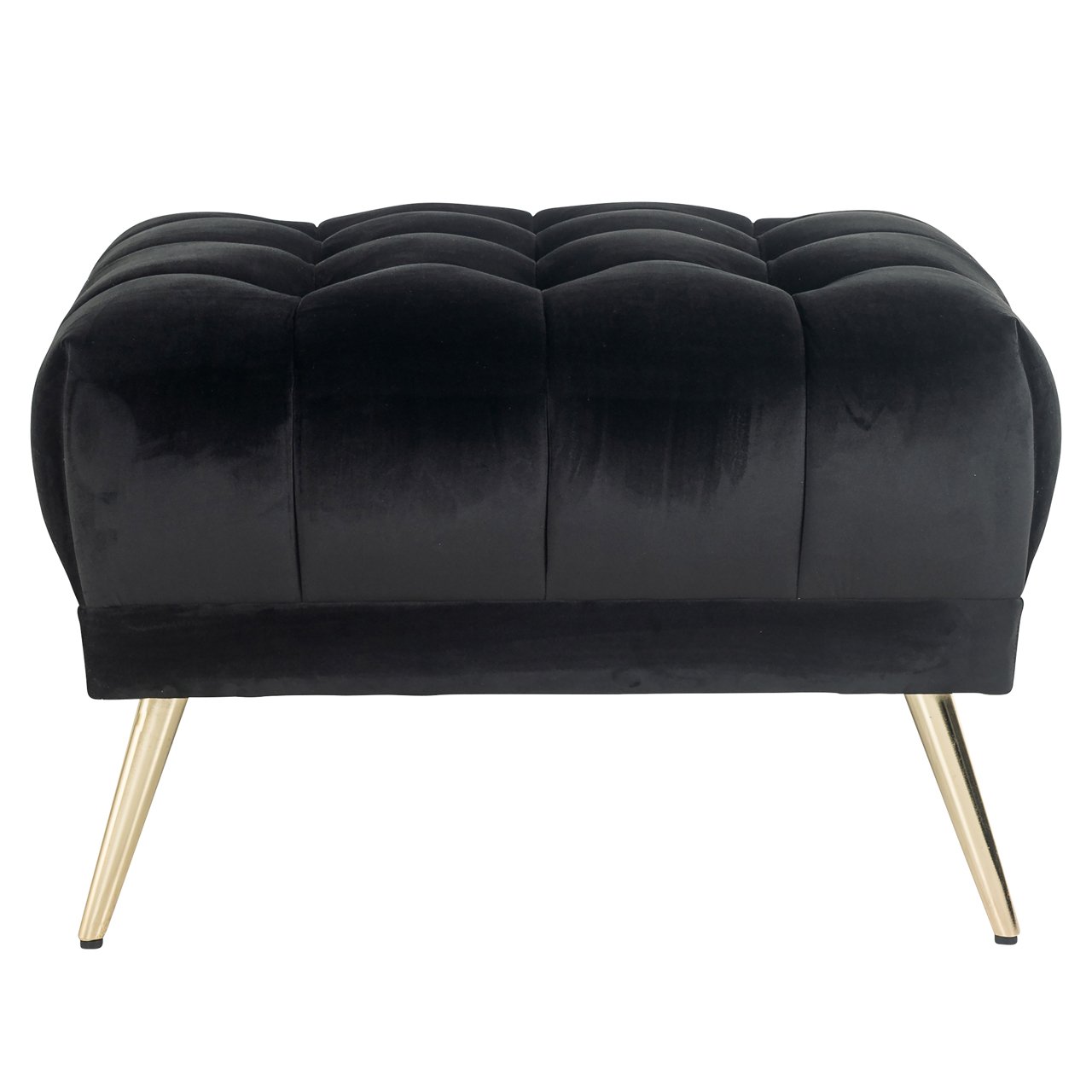 Poef & Voetenbank Huxley Anthracite Velvet