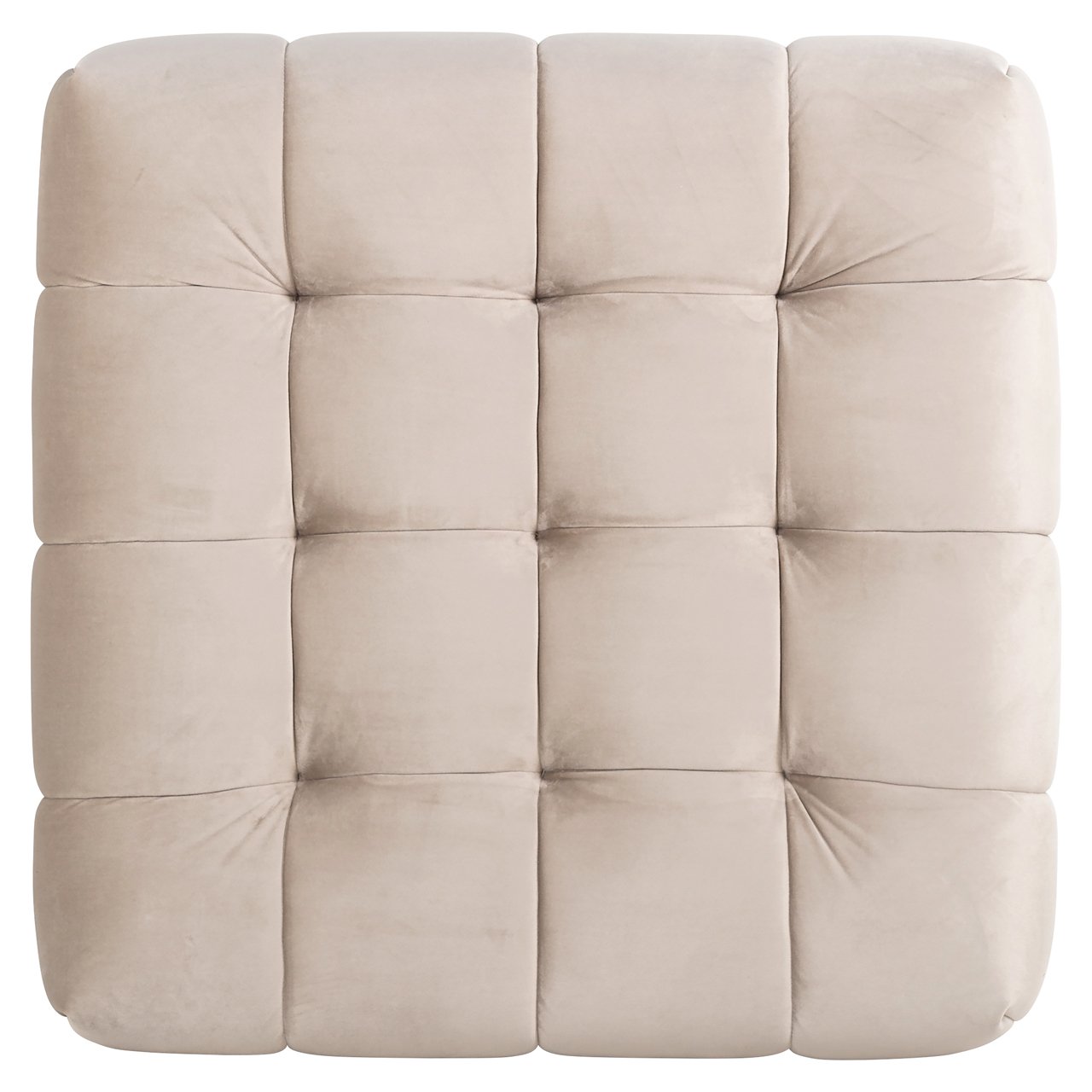 Poef & Voetenbank Huxley khaki velvet