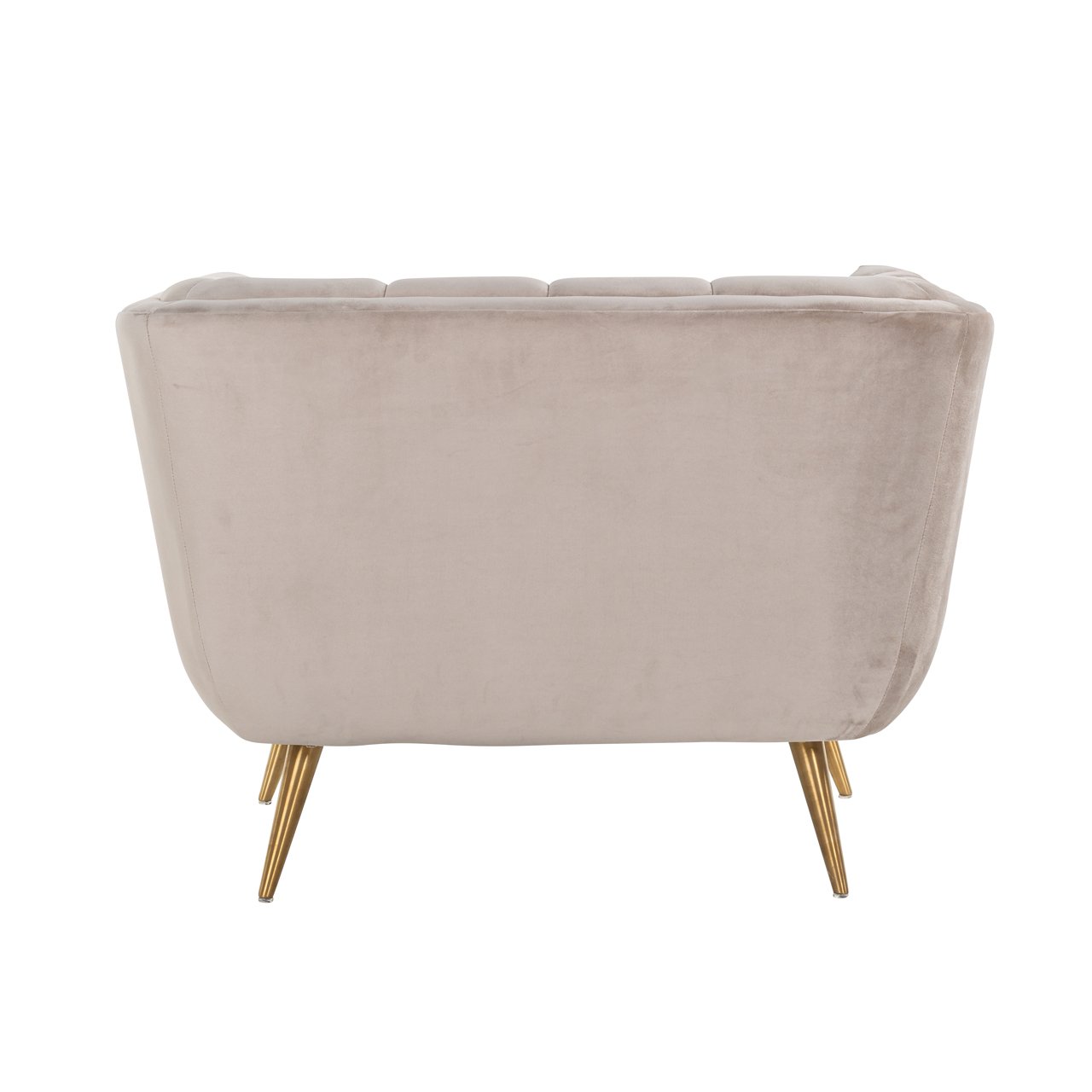 Lounge Stoel Huxley Khaki Velvet