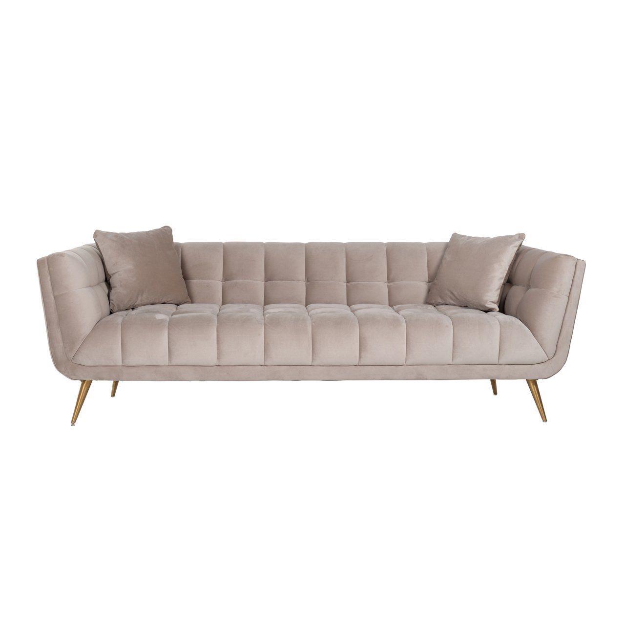 Sofa Huxley khaki velvet