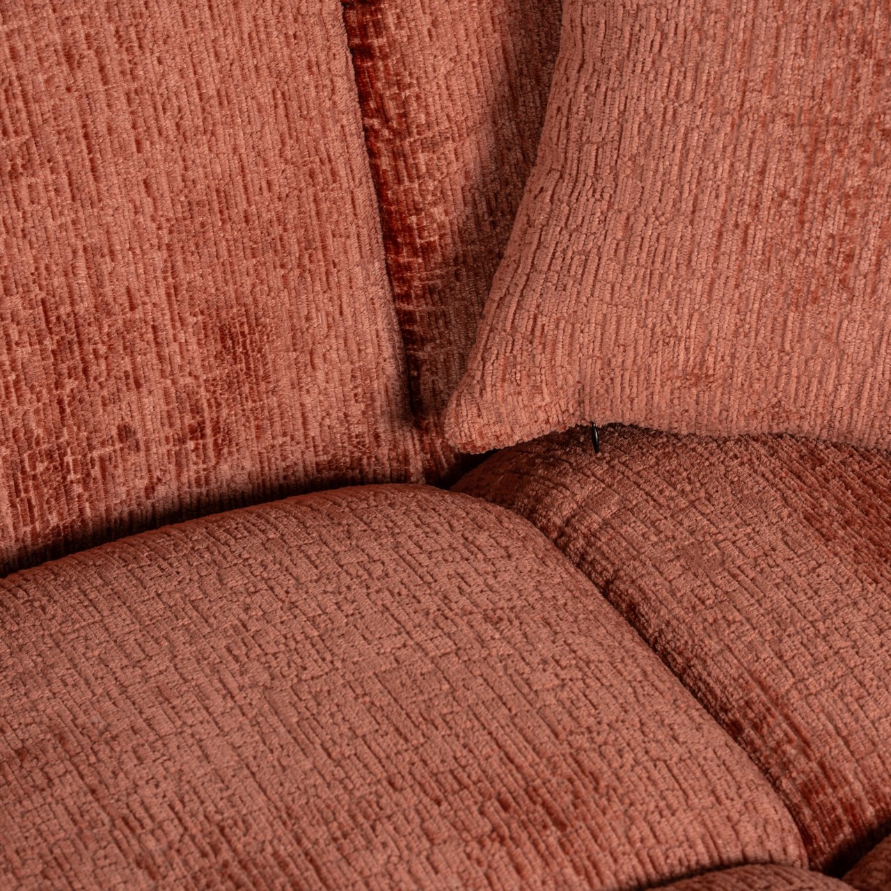 Sofa Cube blush fusion 3-seater + lounge left