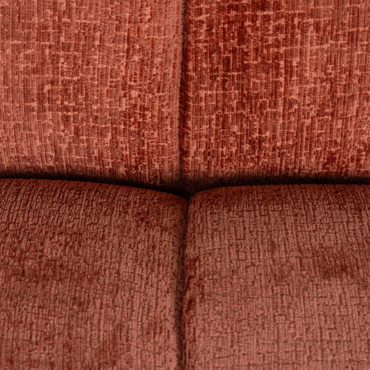 Sofa Cube blush fusion 3-seater + lounge right