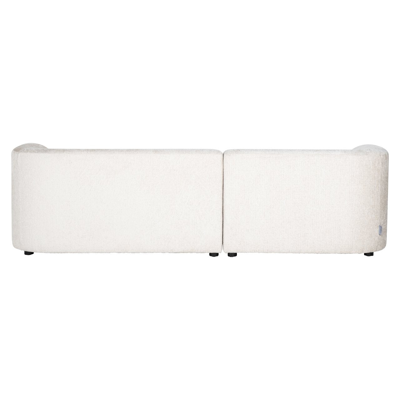 Richmond Interiors Bank Davina - Cream Fusion Stof - Lichte Woonkamerbank