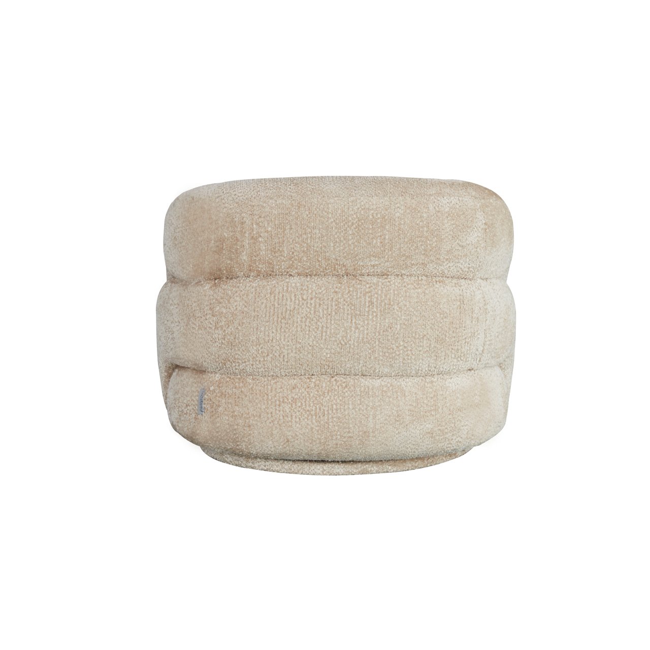 Lounge chair Arcus lovely beige swivel