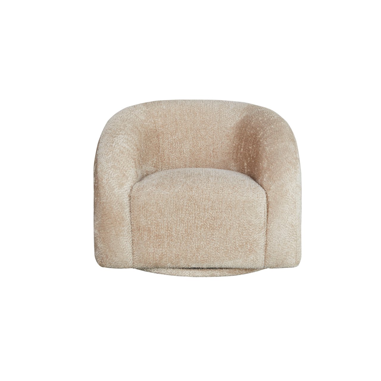 Lounge chair Arcus lovely beige swivel