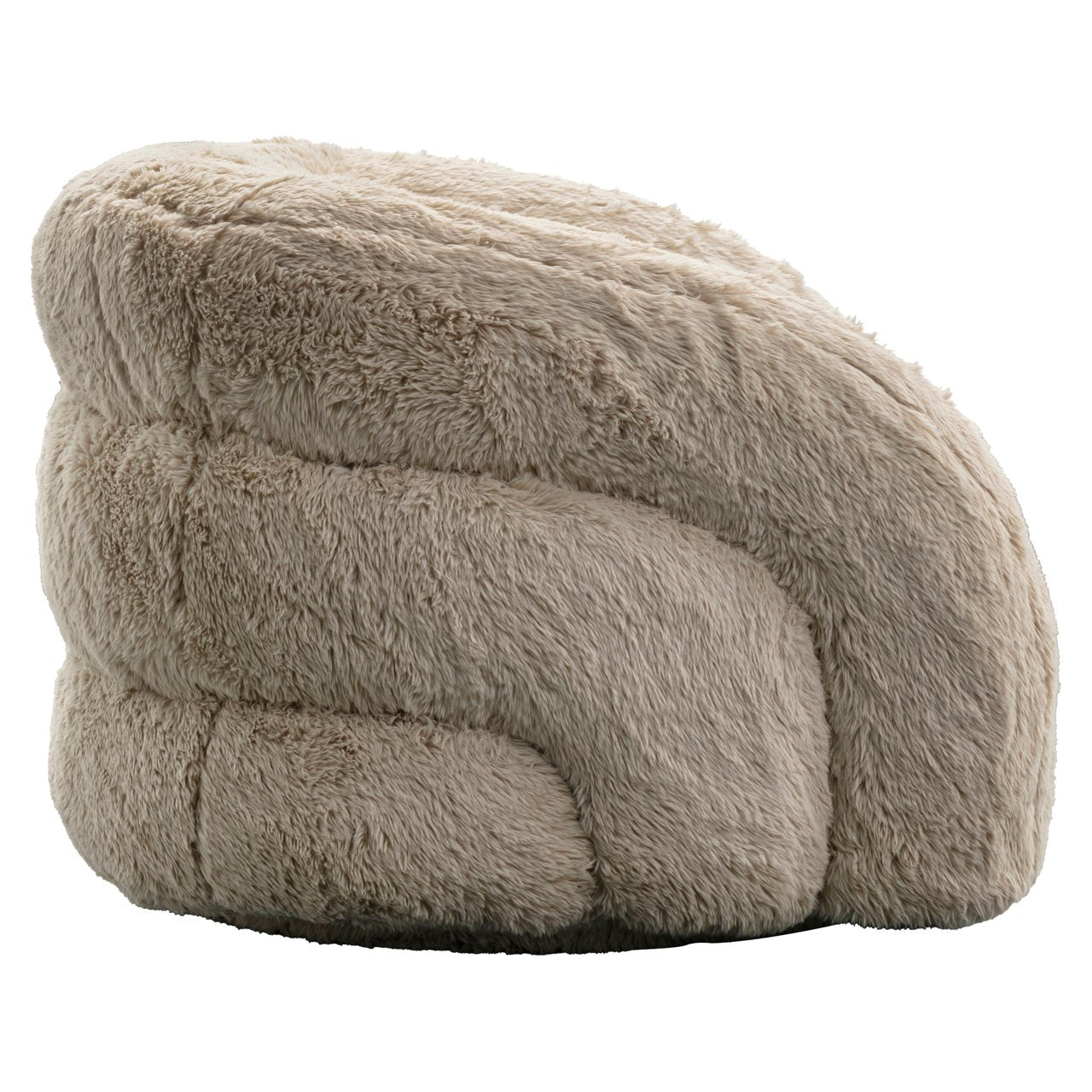 Lounge stoel Arcus yakety sand swivel