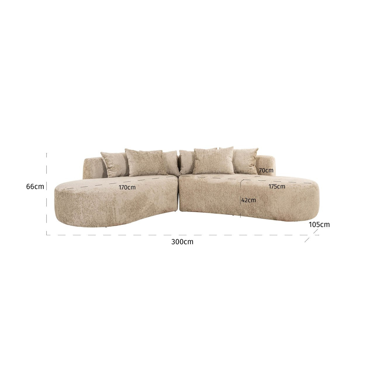 Bank Cassie Desert Fusion 4-seater