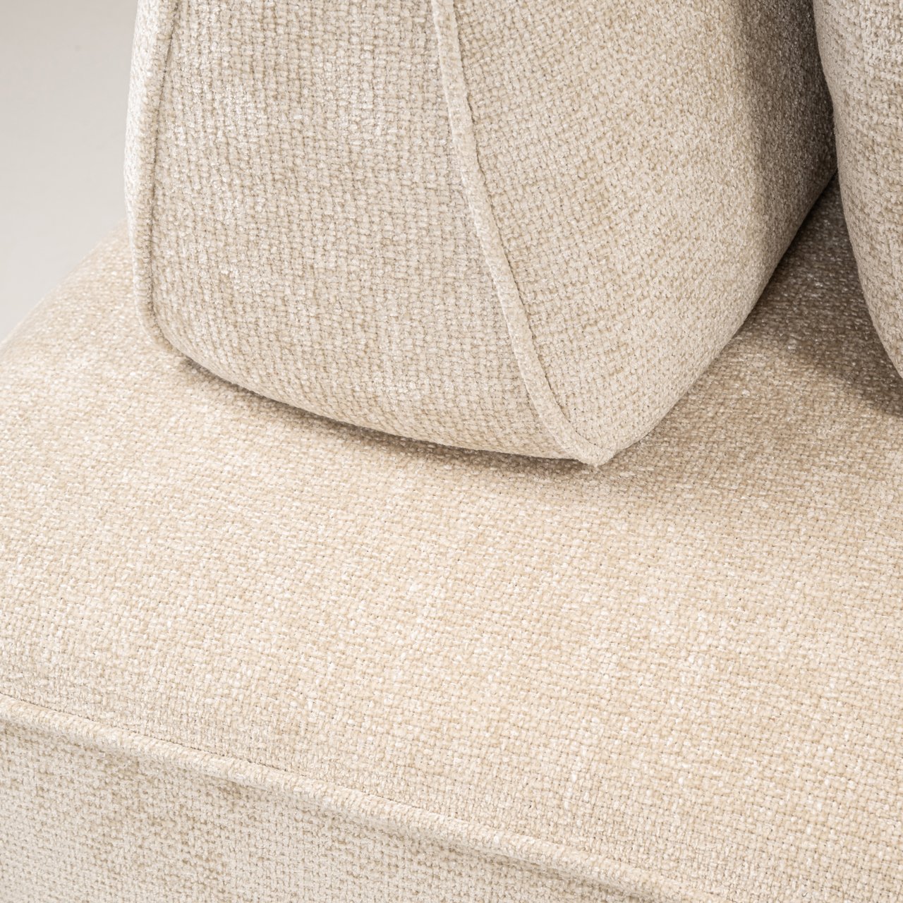 Sofa Tudor cream unicorn movable backrest