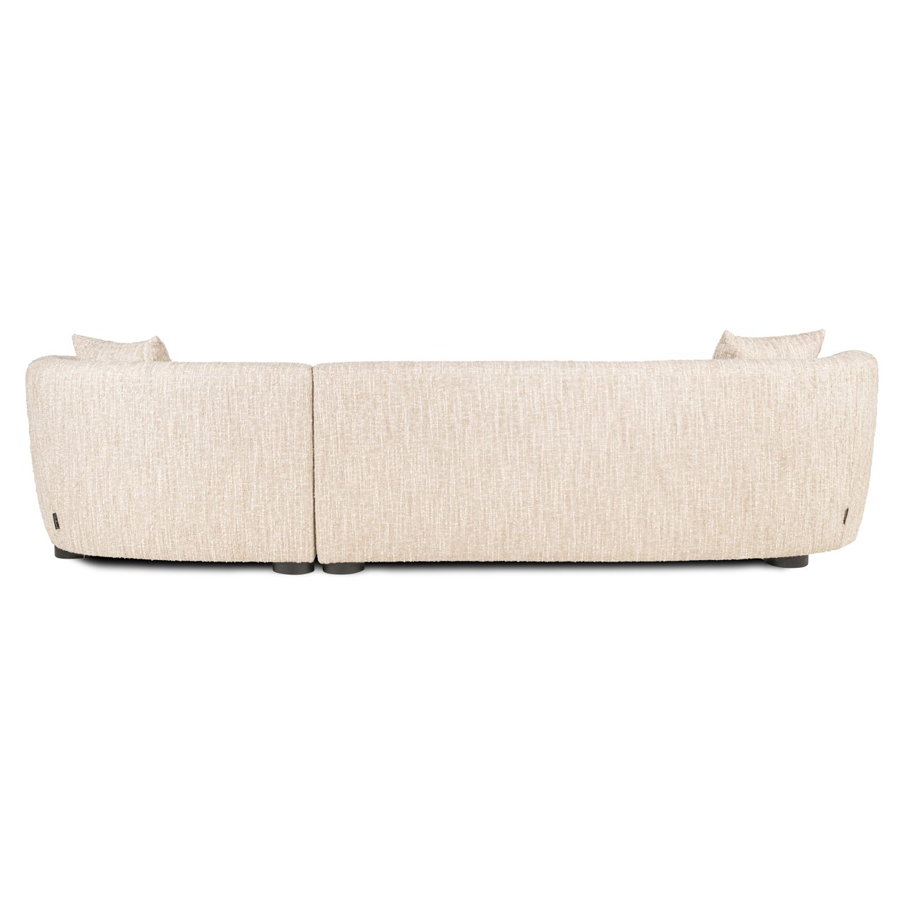 Bank Pandora Beige Angora Lounge Right