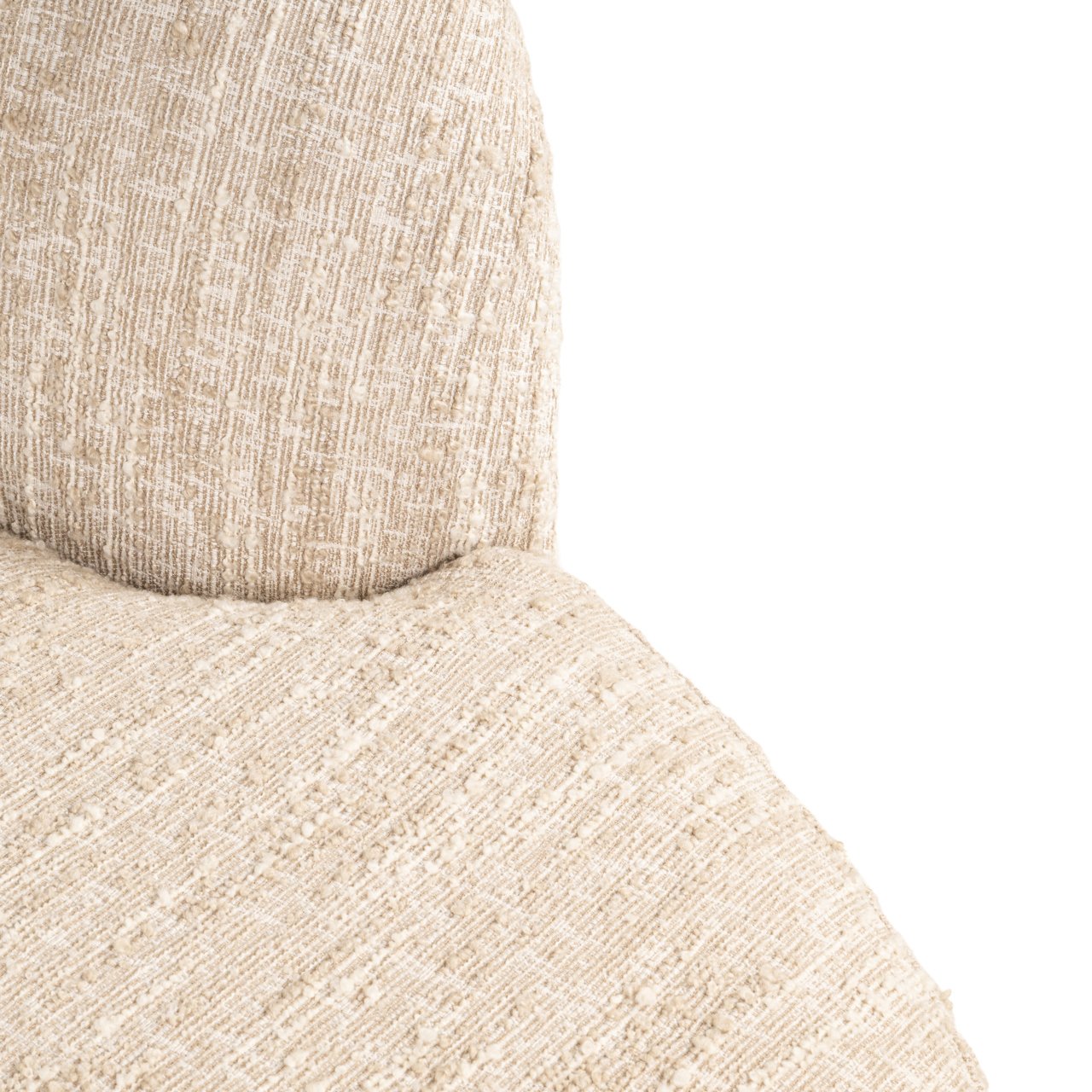 Bank Pandora Beige Angora Lounge Right